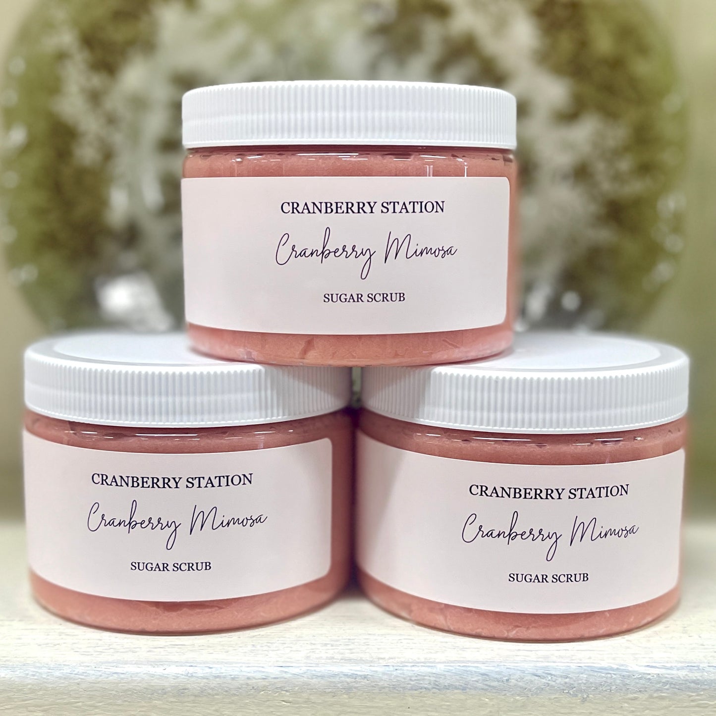 Cranberry Mimosa Sugar Scrub