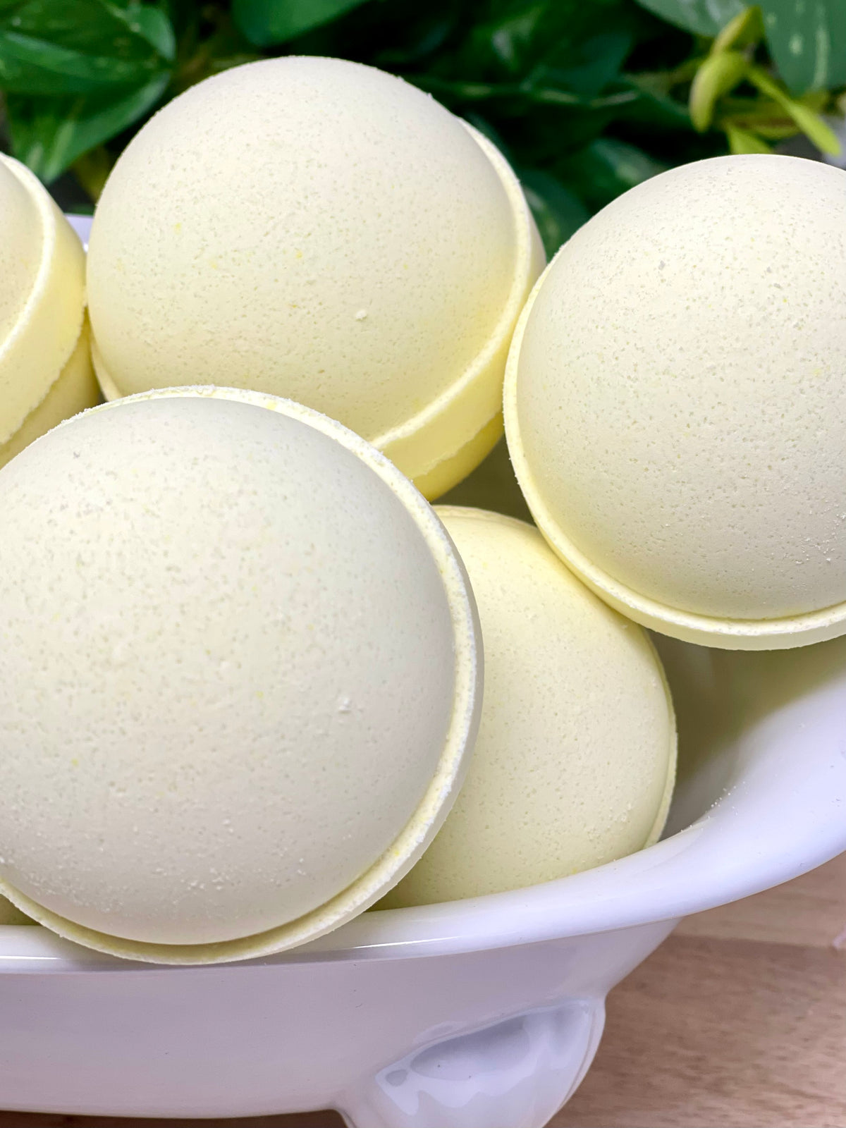 Lemon Chiffon Bath Bombs