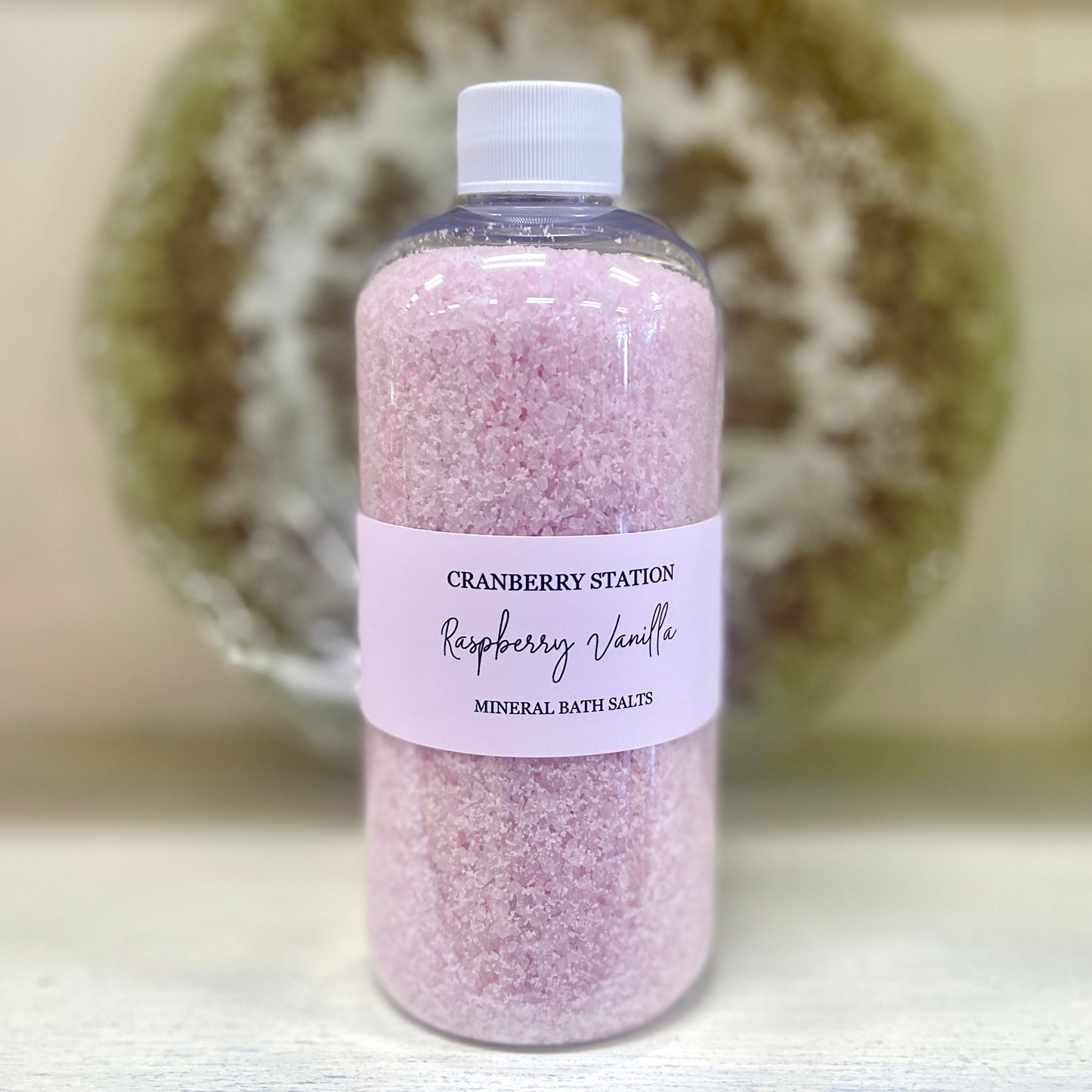 Raspberry Vanilla Bath Salts