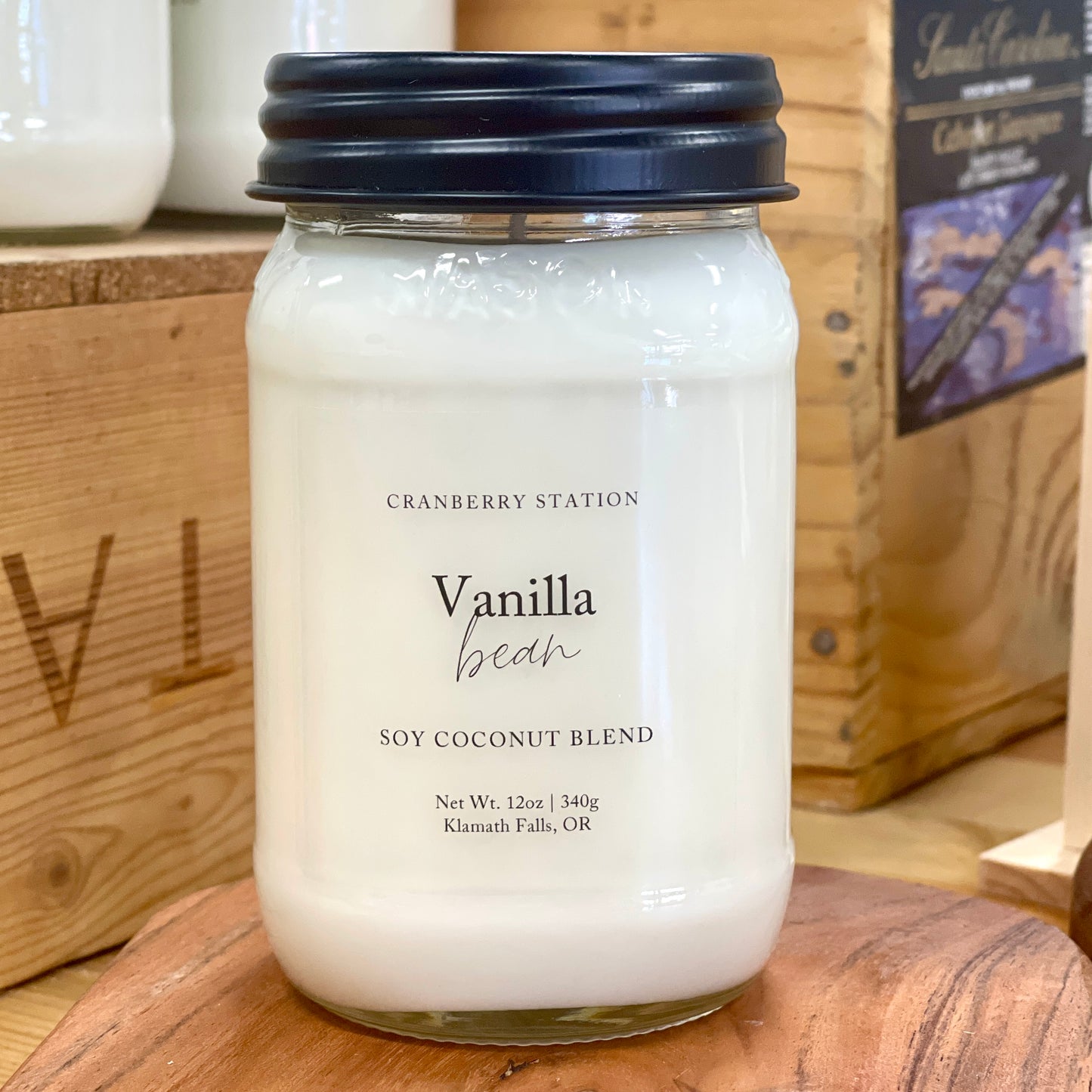 Vanilla Bean Coconut Soy Wax Candle