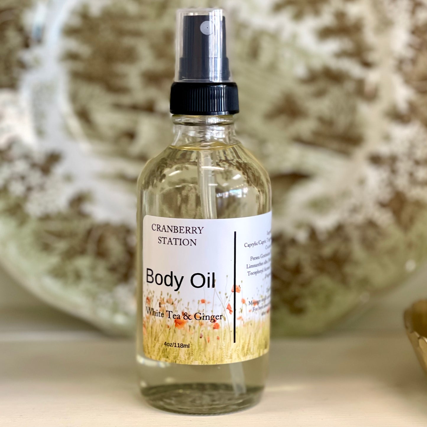 White Tea & Ginger Body Oil