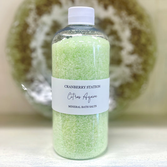 Citrus Agave Bath Salts