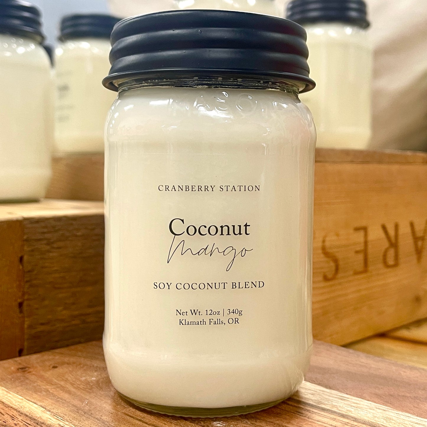 Coconut Mango Coconut Soy Wax Candle