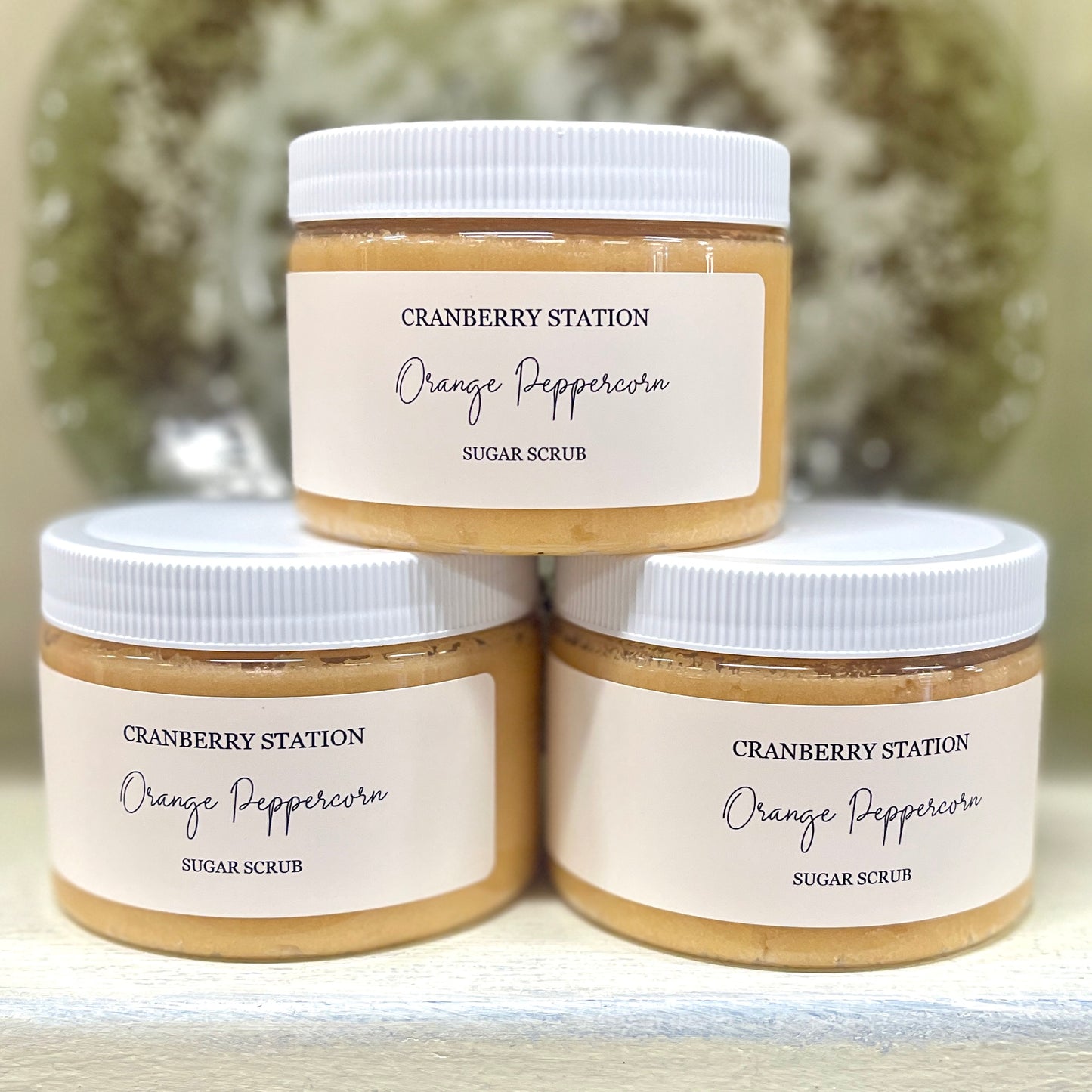 Orange Peppercorn Sugar Scrub