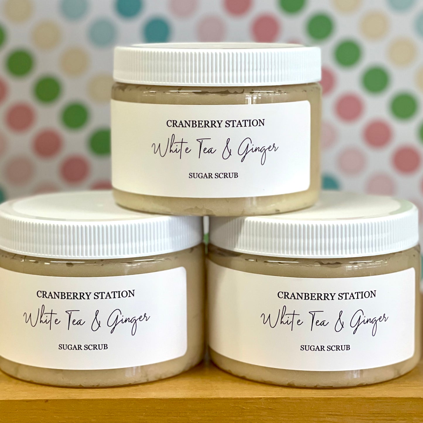 White Tea & Ginger Sugar Scrub